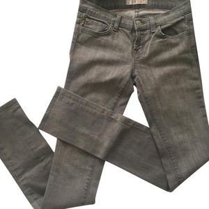 J Brand Gray Skinny Jeans - like new